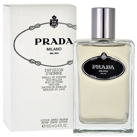 prada after shave pour homme|Prada Infusion D'Homme for Men by Prada Aftershave Lotion, 3.4 .